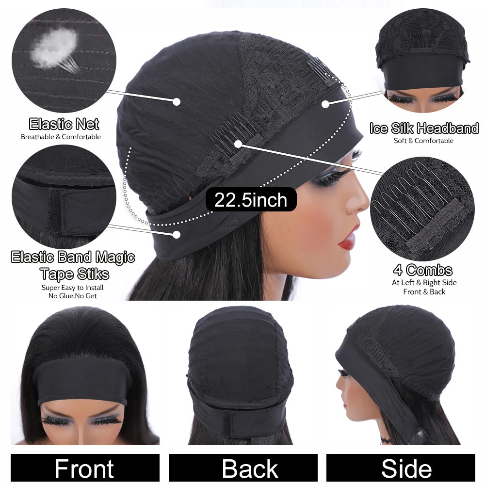 Headband Dark Brown